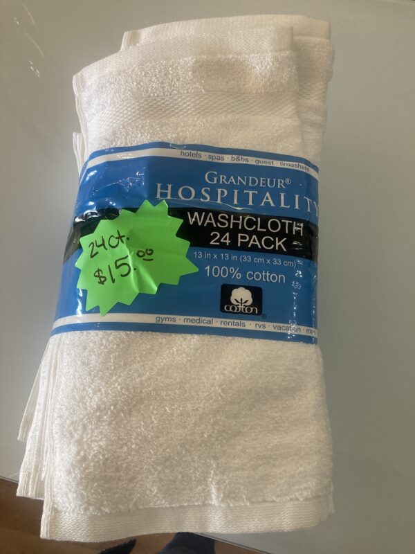 Grandeur hospitality washcloths